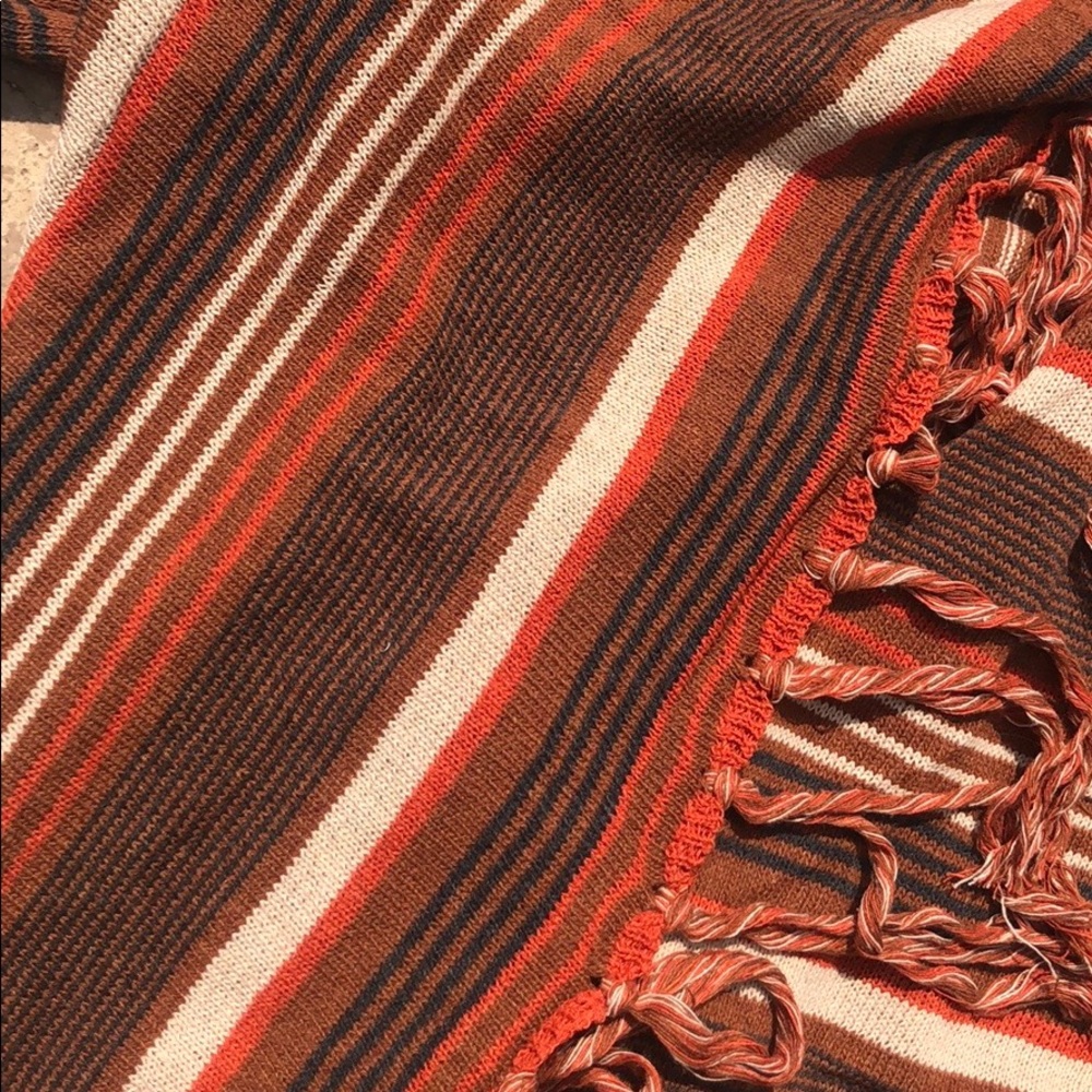 Santa Fe Fringed Wrap Cardigan Sweater - Picture 5 of 6
